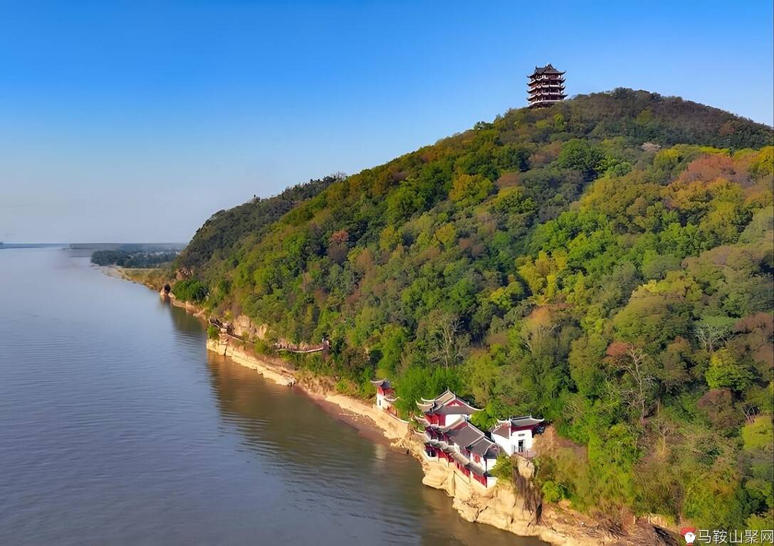 马鞍山采石矶，集山川古迹于一体，受到大量古诗词赞美，被誉为长江三矶之首千古一秀-1.jpg